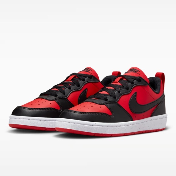 Nike Red and Black Athletic Shoes